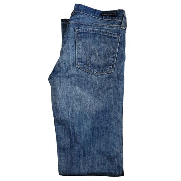 CITIZENS OF HUMANITY KELLY STRAIGHT LOW WAIST JEANS SIZES 26 - Picture 2 of 5